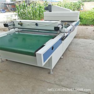 瓷磚背景墻流平機_木工uv板自動淋涂機瓷磚背景墻流平機固化機質優價廉