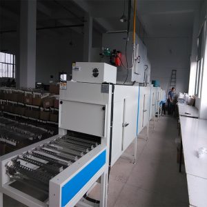 五金噴涂線_五金無塵噴涂線熱風隧道爐隧道烤箱