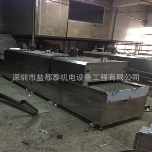 流水線烘箱_東莞市廠家非標定制鐵氟龍隧道爐流水線烘箱可高溫500度