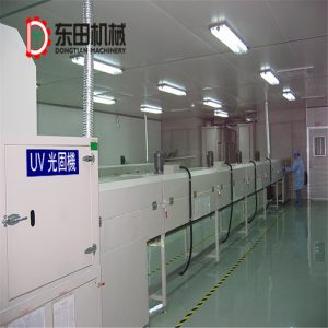 隧道式烤箱_北隅東田噴涂隧道式烘干爐環型絲印輸送隧道爐