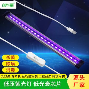 殺菌燈管_uvc殺菌燈管usb消毒燈車載家用led紫外光廠家批發