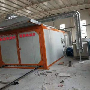 生物顆粒_高溫房高溫固化爐液化天然氣生物顆粒高溫房帶環保設備