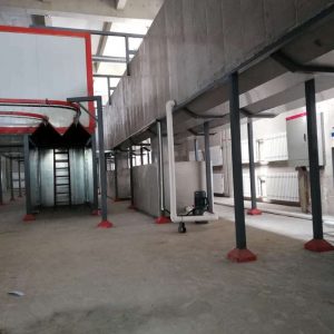 涂裝生產線_廠家供應噴涂流水線設備隧道爐高溫固化烘烤線噴塑生產流水線