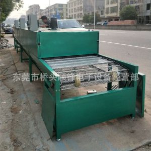 涂裝生產線_工業隧道爐烘干線絲印隧道爐烤漆線產品脫水噴油固化網帶流水線