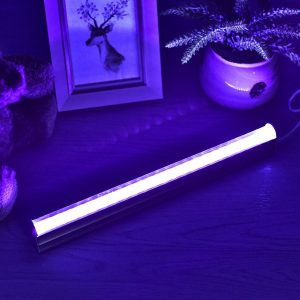 LED殺菌燈管365NM消毒395NUV除螨T5一體家用幼兒園紫外線消毒燈