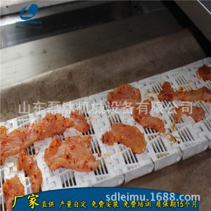 肉制品熟化設(shè)備/隧道式微波熟化機/豬皮膨化機隧道爐/磊沐機械
