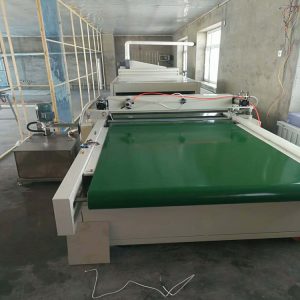 出售模壓滾涂淋涂機設(shè)備UV面漆淋涂機3秒固化上光油淋涂機